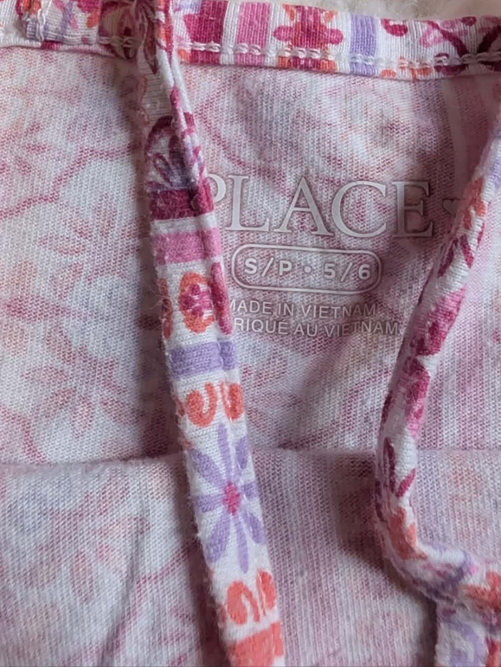 Place Pink & White Patterned Tiered Sundress - Picture 2 of 2